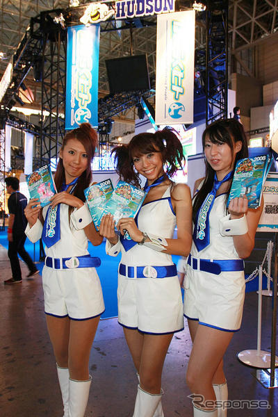 【東京ゲームショウ08】コンパニオン写真蔵…ハドソン