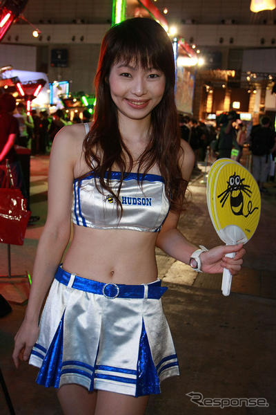 【東京ゲームショウ08】コンパニオン写真蔵…ハドソン