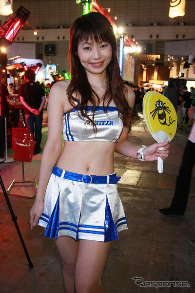 【東京ゲームショウ08】コンパニオン写真蔵…ハドソン