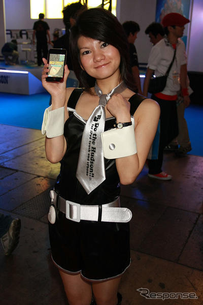 【東京ゲームショウ08】コンパニオン写真蔵…ハドソン