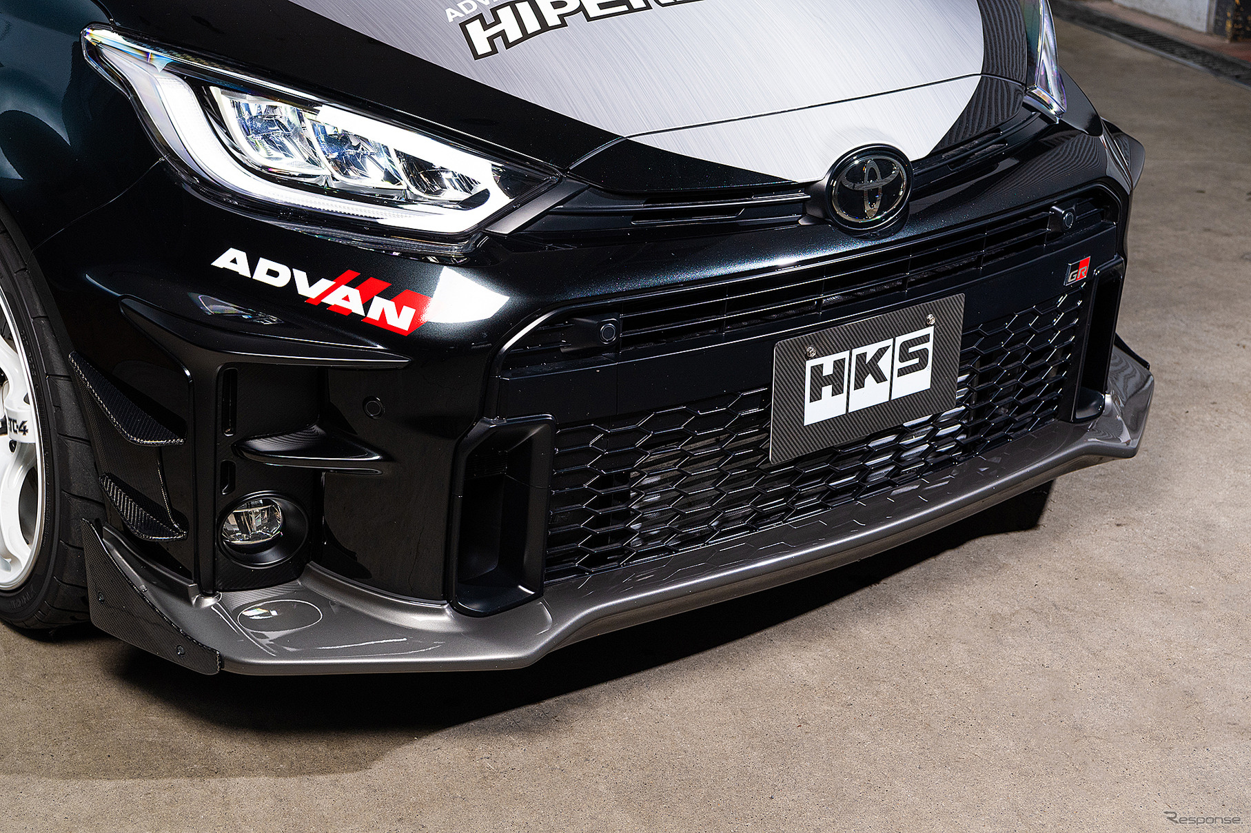 HKS BODY KIT TYPE-S for GR YARIS / フロントスポイラー+カナード