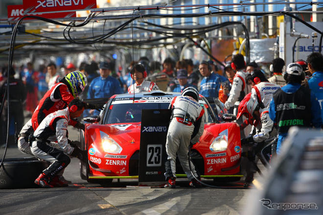 【SUPER GT 第8戦】決勝…NSX勢 ドタバタ、GT-R 23号車が勝利