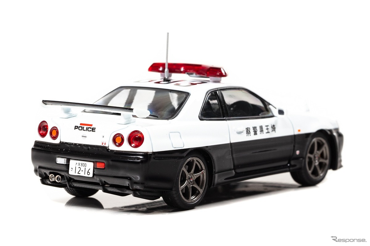 日産 スカイライン GT-R（BNR34）2000 埼玉県警察高速道路交通警察隊車両（803）