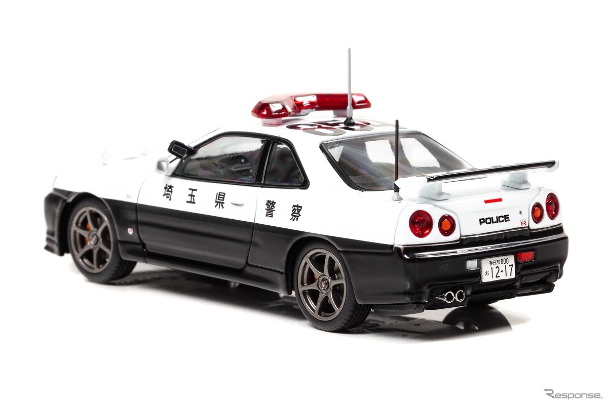 日産 スカイライン GT-R VスペックII（BNR34） 2002 埼玉県警察高速道路交通警察隊車両（854）