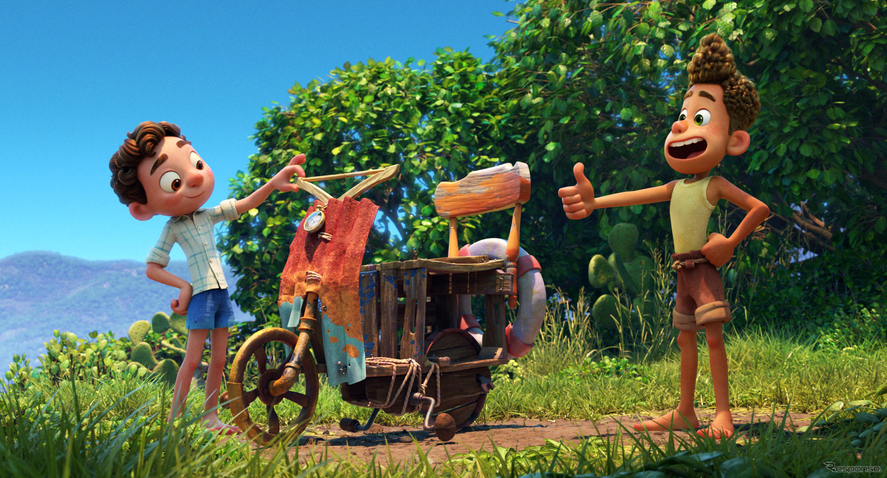 『あの夏のルカ』デジタル配信中／9月1日（水）MovieNEX発売　(c) 2021 Disney/Pixar　発売／ウォルト・ディズニー・ジャパン