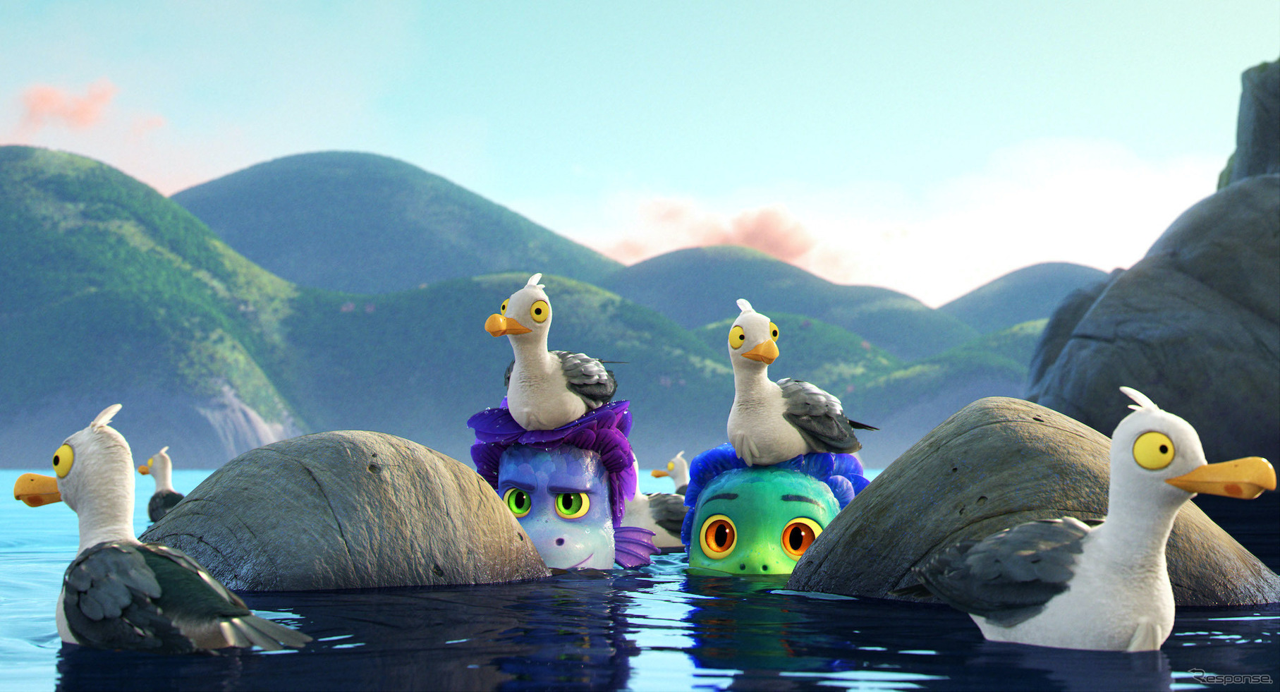 『あの夏のルカ』デジタル配信中／9月1日（水）MovieNEX発売　(c) 2021 Disney/Pixar　発売／ウォルト・ディズニー・ジャパン