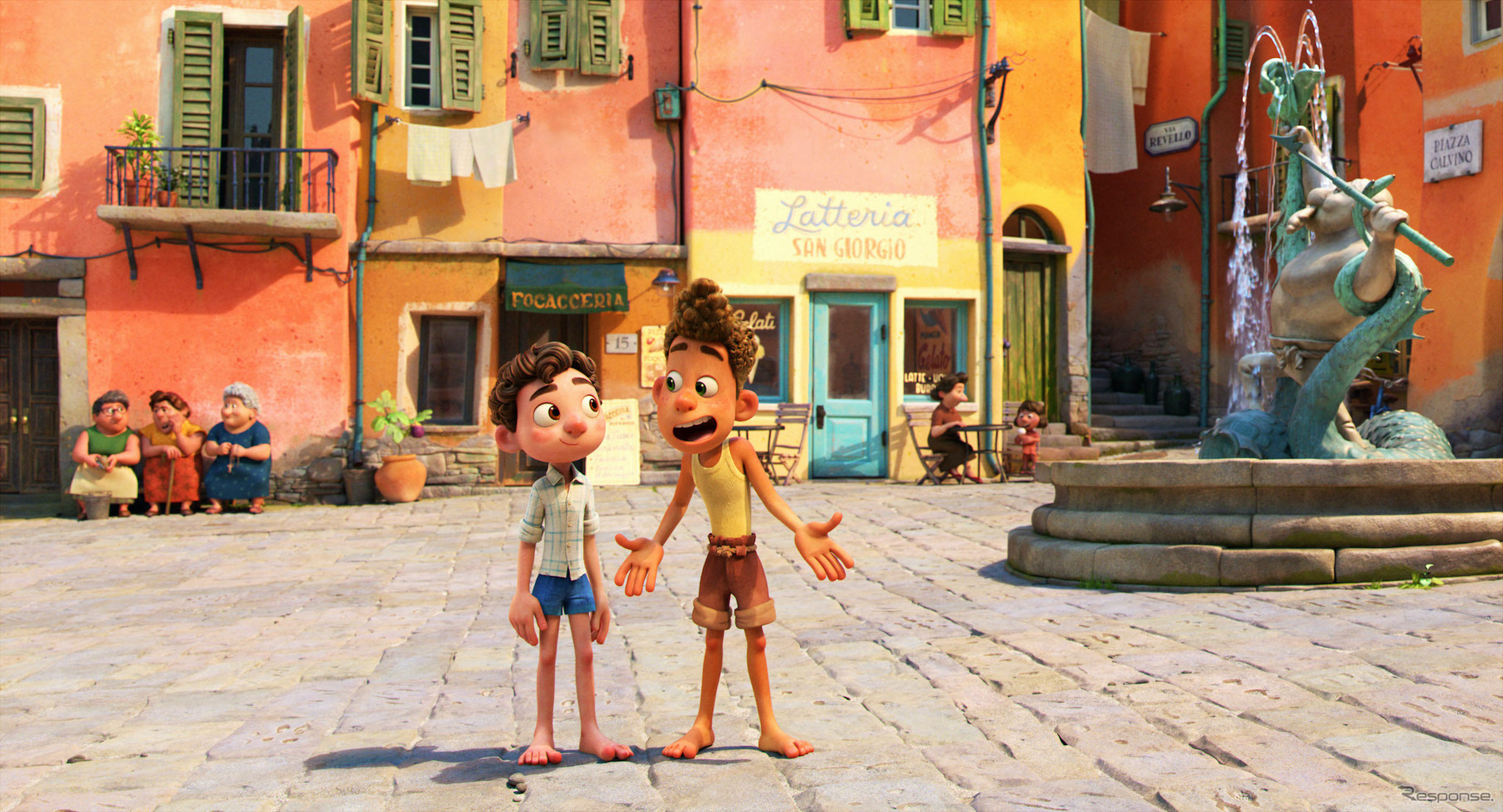 『あの夏のルカ』デジタル配信中／9月1日（水）MovieNEX発売　(c) 2021 Disney/Pixar　発売／ウォルト・ディズニー・ジャパン