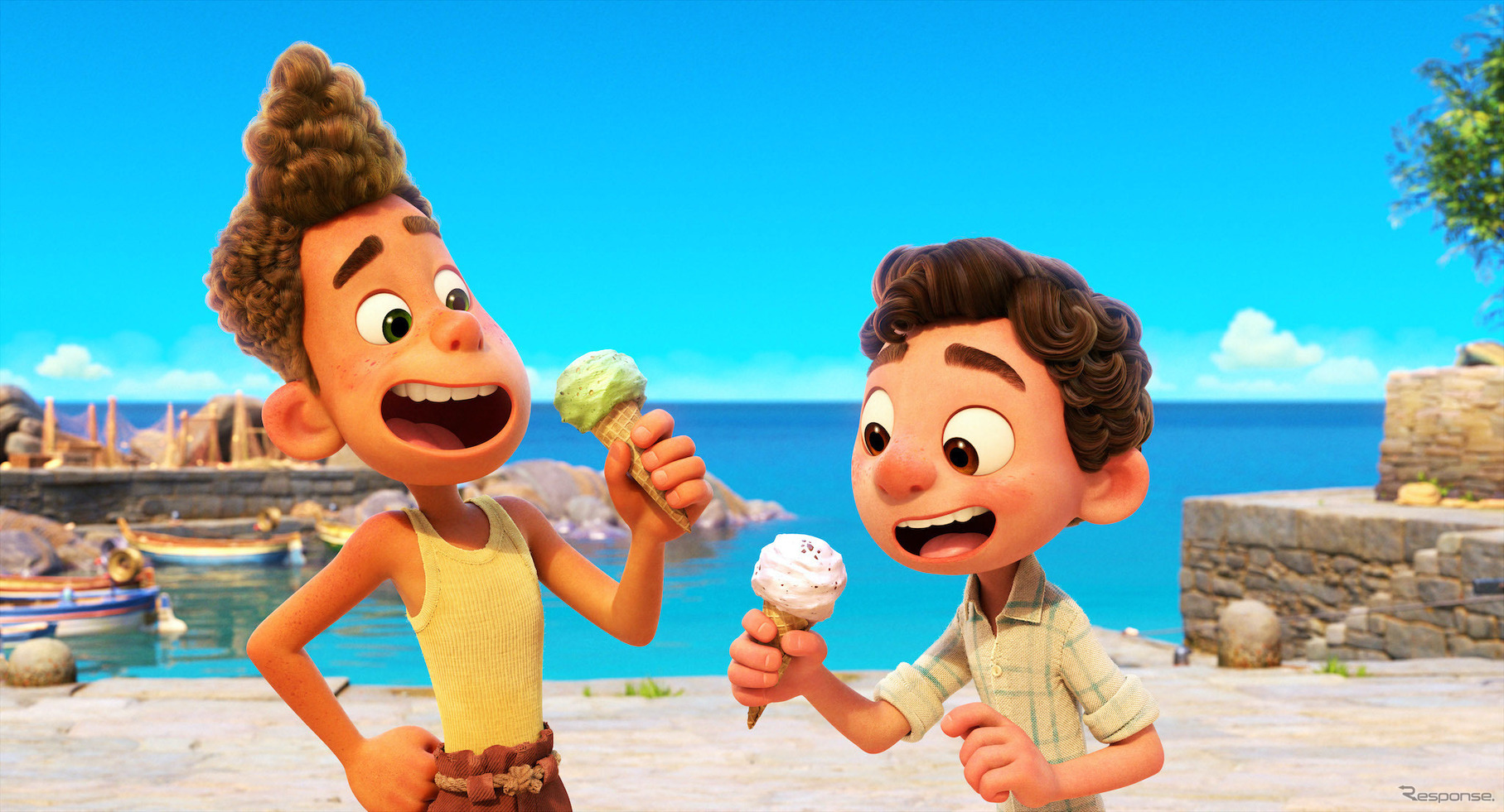 『あの夏のルカ』デジタル配信中／9月1日（水）MovieNEX発売　(c) 2021 Disney/Pixar　発売／ウォルト・ディズニー・ジャパン