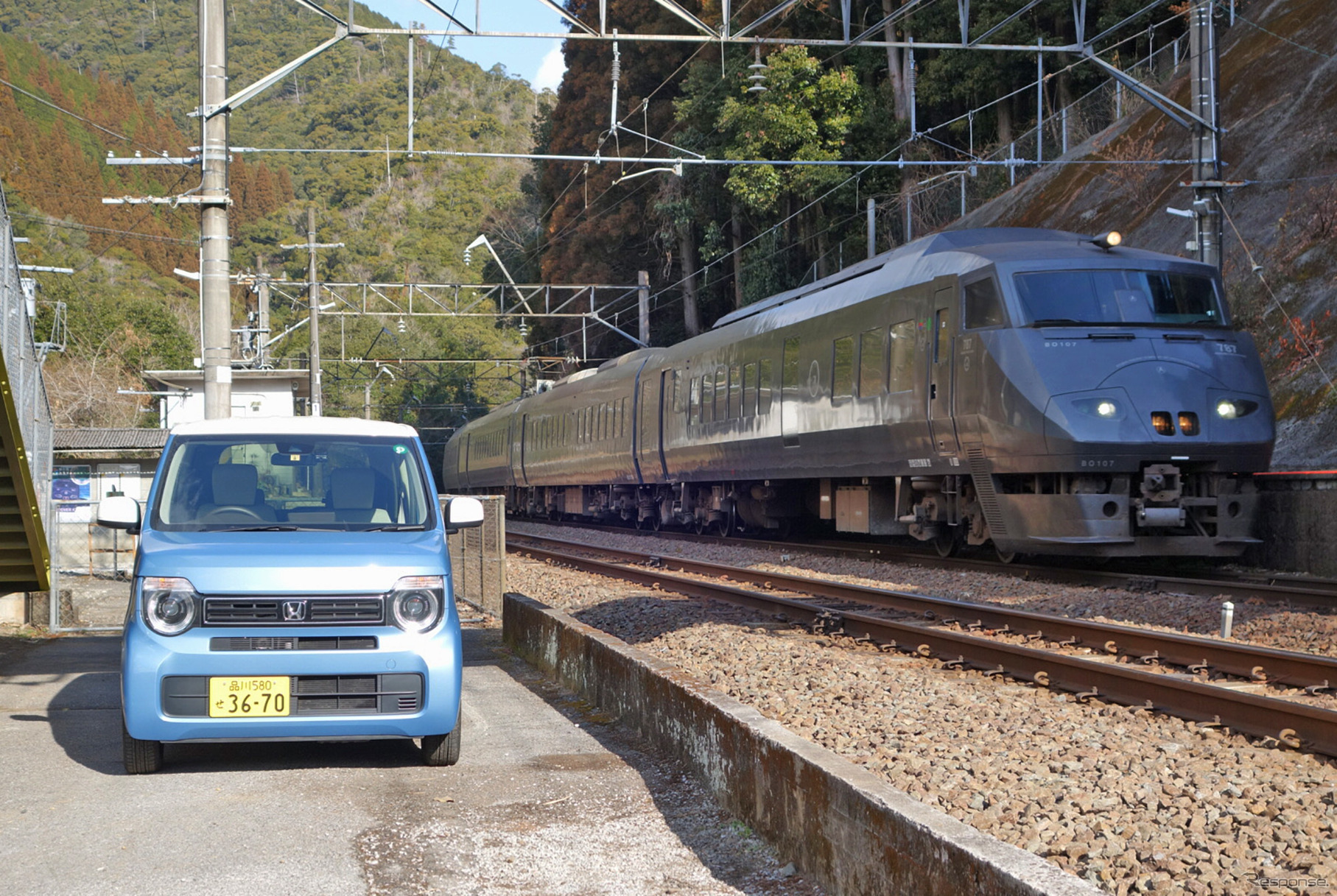 2020年度も最大の赤字額を計上した日豊本線佐伯～延岡間。写真は同区間の宮崎～大分県境に位置する宗太郎（そうたろう）駅。幹線らしく特急の通過は多数あるものの、停車する普通列車は1日1往復のみという秘境駅。