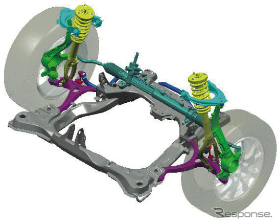 【ホンダ オデッセイ 新型発表】しなやかな走りをもたらす足回り