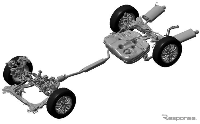 【ホンダ オデッセイ 新型発表】しなやかな走りをもたらす足回り