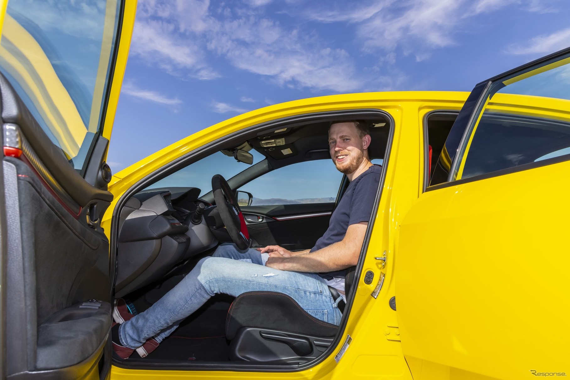 ホンダ・シビック・タイプR 改良新型のリミテッドエディションの米国向け第一号車