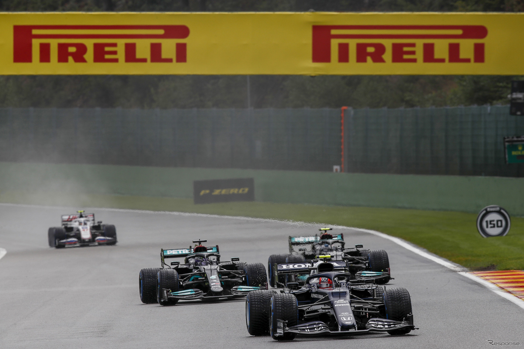 今季2021年のF1がベルギーGPから後半戦に突入（写真は予選日＝8月28日）。これ以降の日程も新たなものが発表されている。