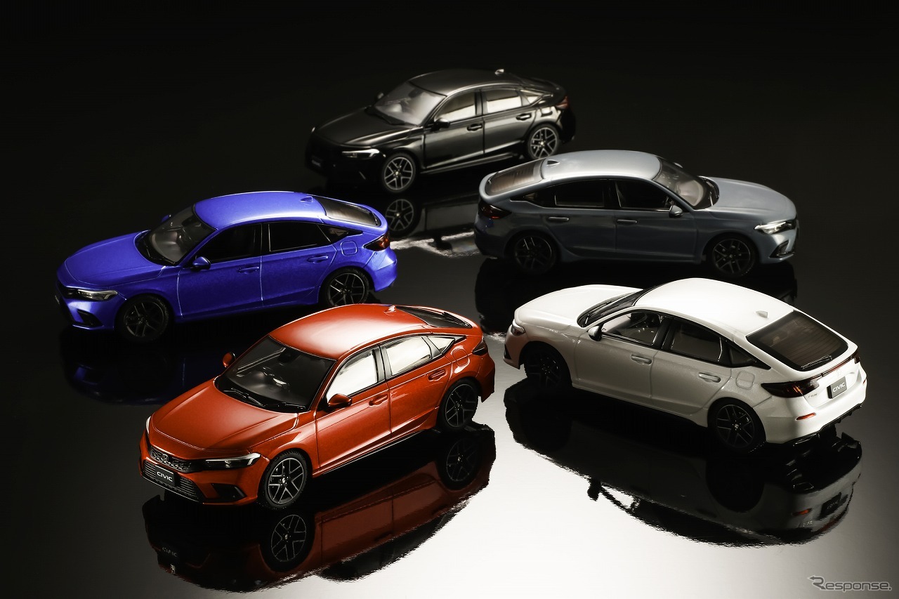 1/43 新型ホンダ シビック 全5色