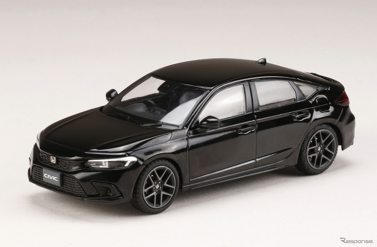 1/43 新型ホンダ シビック（クリスタルブラック・パール）