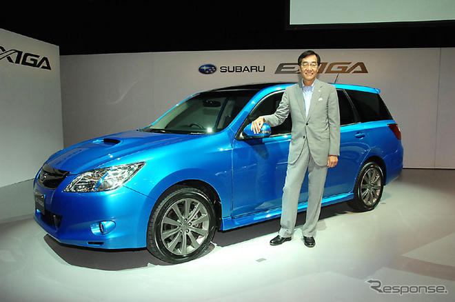 スバル富士重の08年度上半期実績…国内登録車販売、5年ぶりプラス