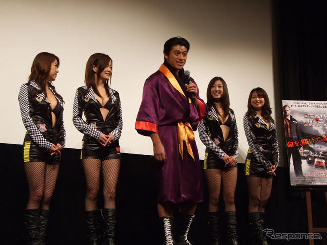 【死のレースクイーン？ 写真蔵】『デス・レース』試写イベント