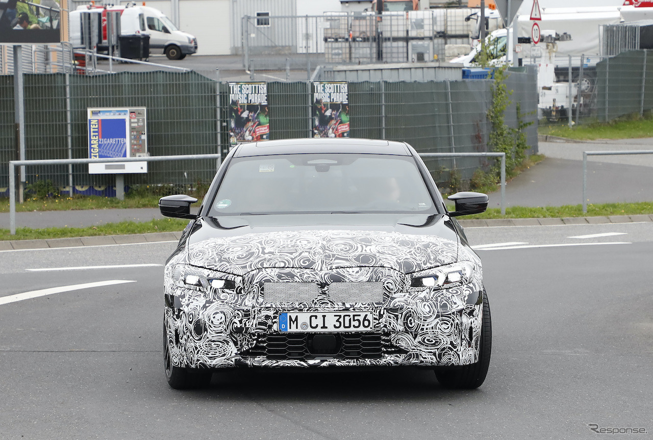 BMW 3シリーズ 改良新型プロトタイプ