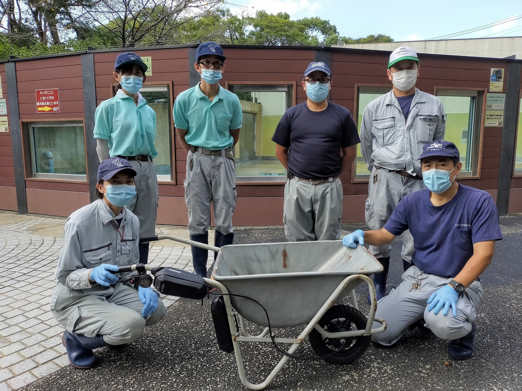 CuboRex、一輪車電動化キット「E-Cat Kit」を福岡市動物園に寄贈