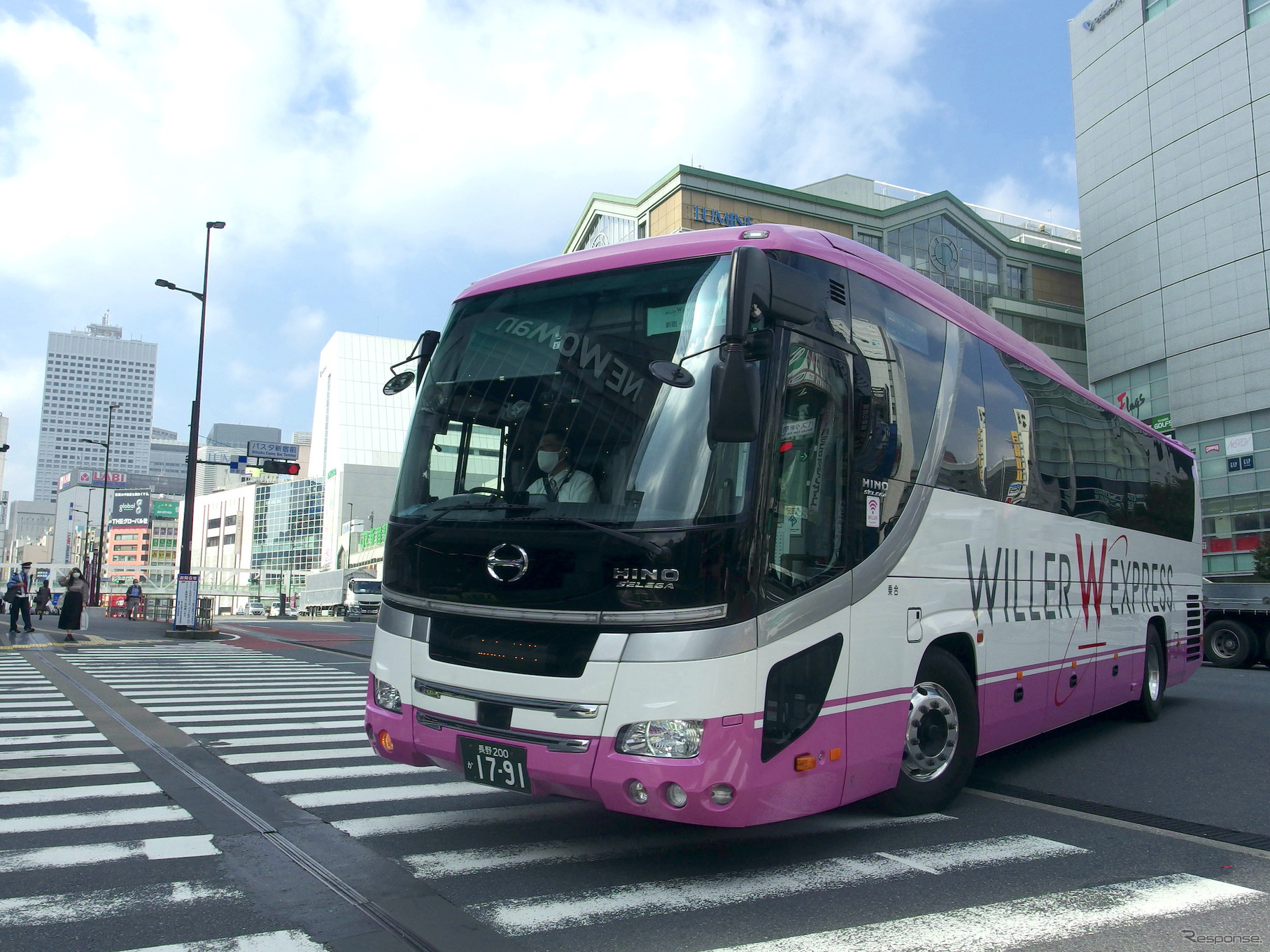 東京のバスタ新宿