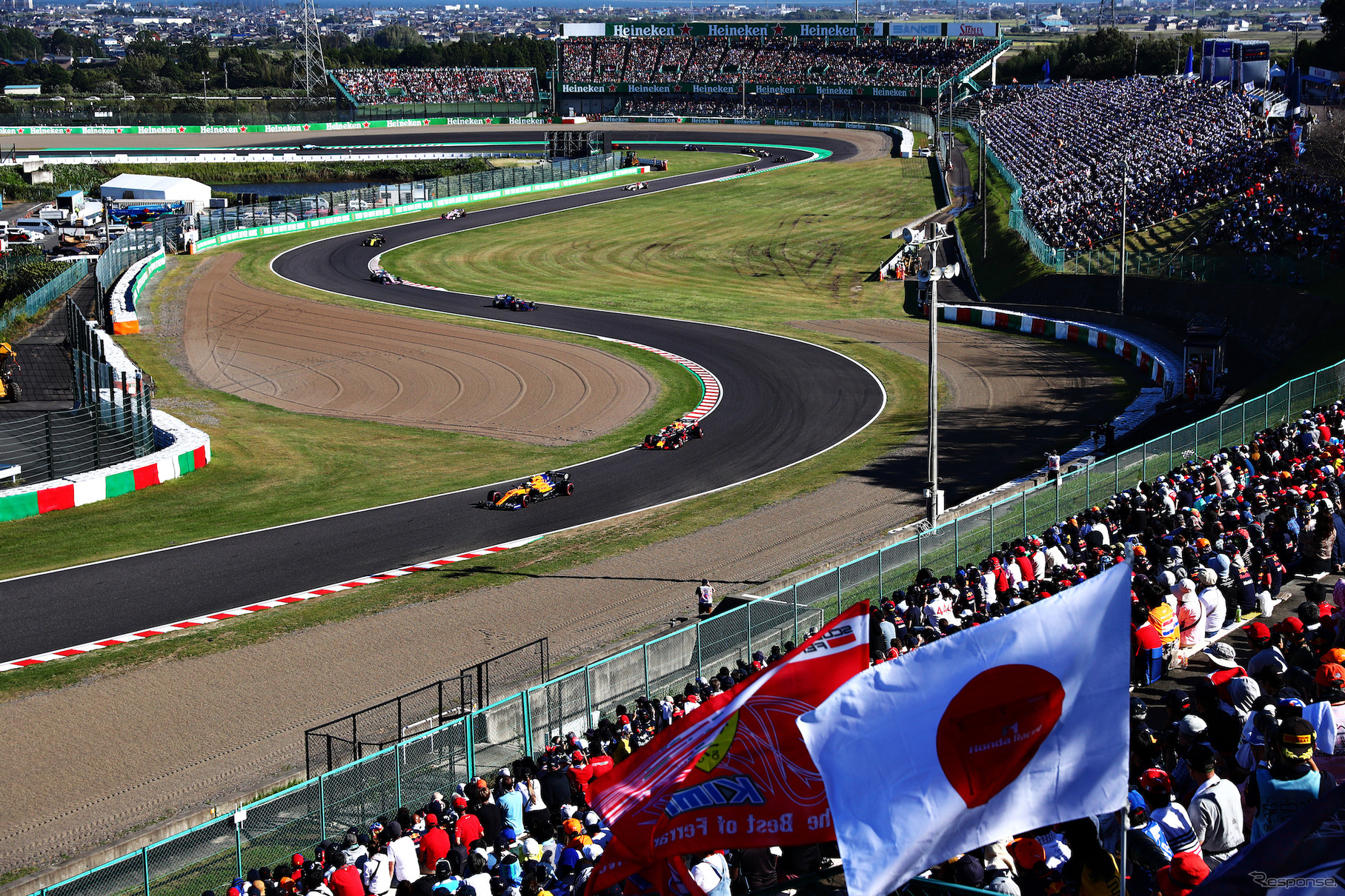 来季2022年、鈴鹿サーキットでのF1日本GPは3年ぶりの開催ということになる（写真は2019年F1日本GP）。