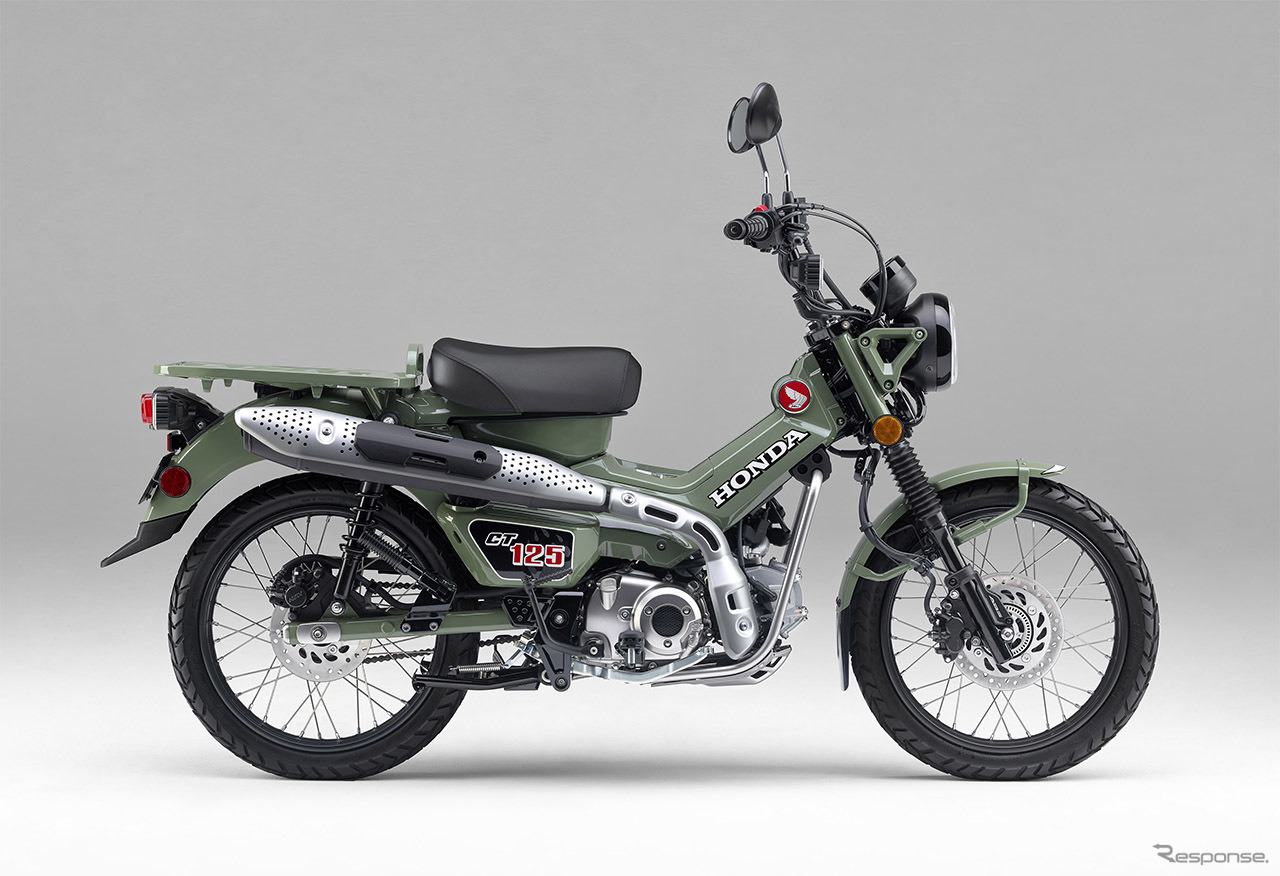 ホンダ CT125・ハンターカブ（パールオーガニックグリーン）