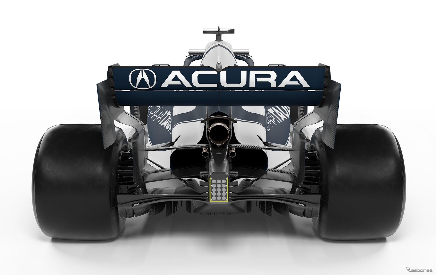2021年アメリカGPに臨む“ACURA仕様”のアルファタウリAT02・ホンダ。
