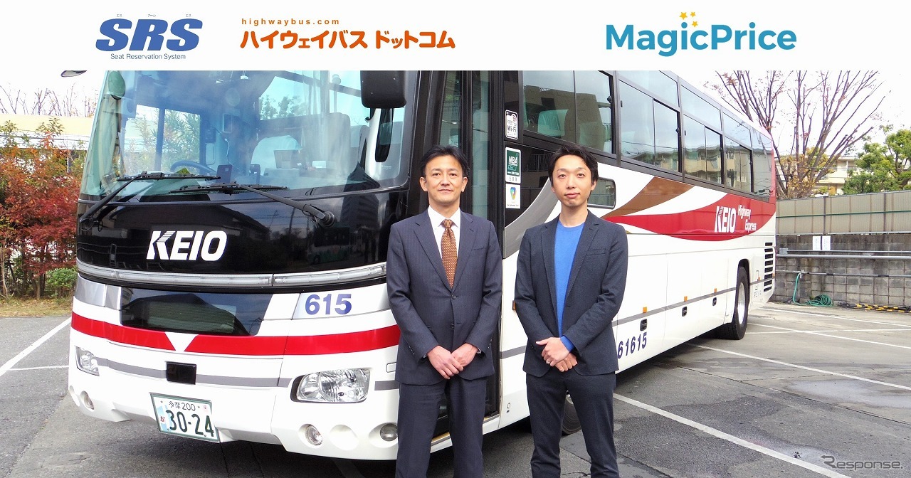 京王電鉄バスの高速バス座席予約システム「SRS」にハルモニアのダイナミックプライシングシステム「マジックプライス」を導入