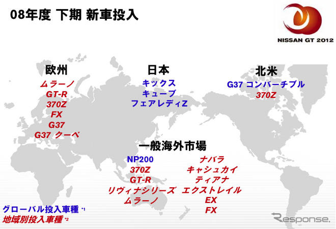 日産、通期見通しを修正…営業利益2800億円減