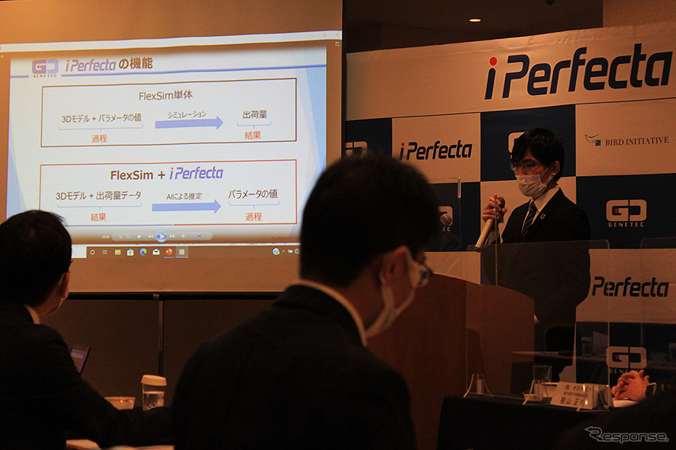 最新鋭AI×3Dシミュレーター「iPerfecta」発表会（10月25日／東京・大手町）