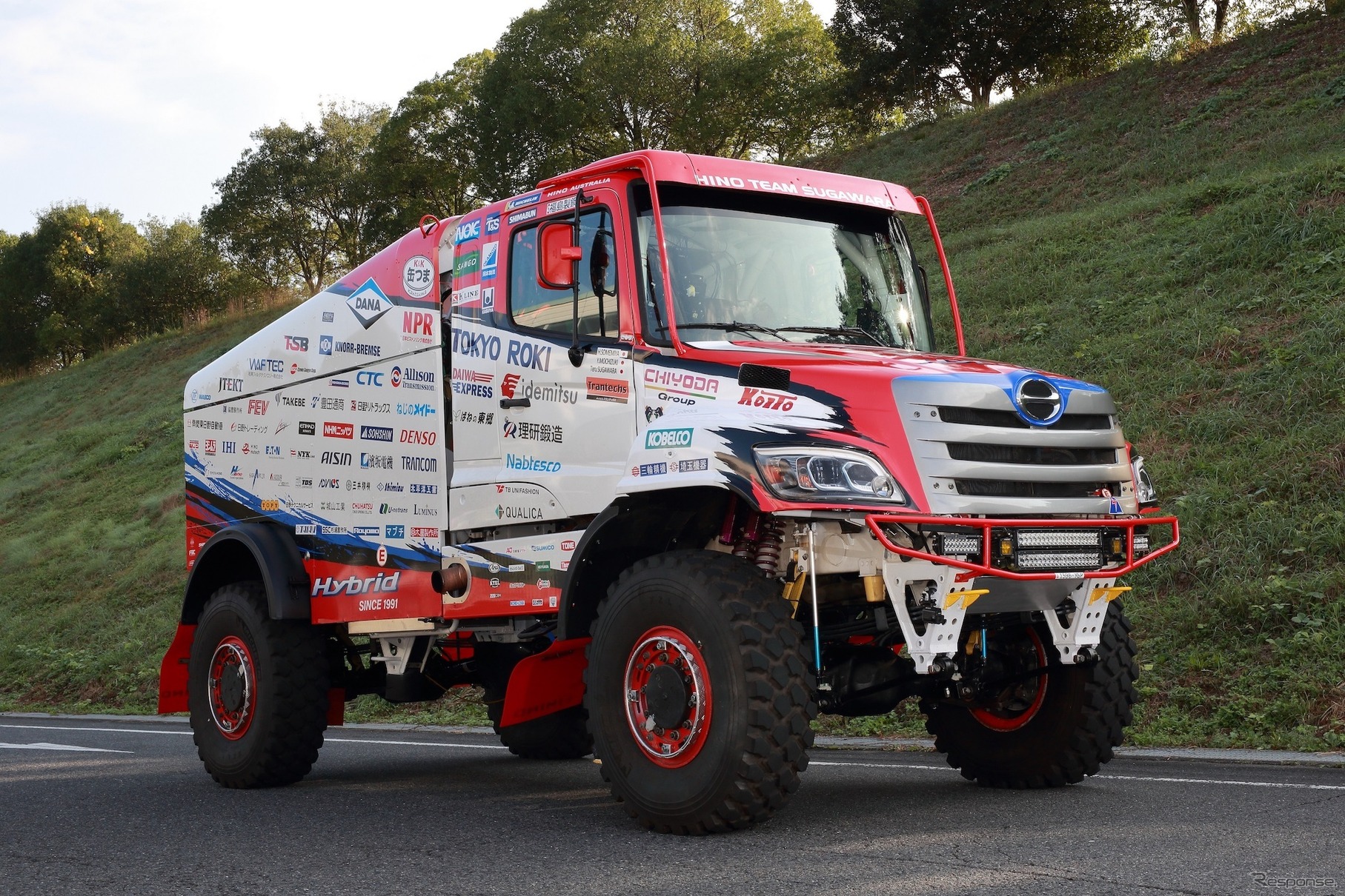 日野チームスガワラのダカール・ラリー2022参戦車両