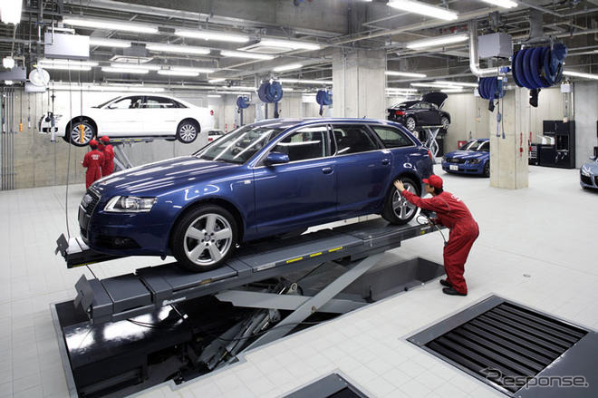 アウディ、国内最大規模のショールーム、Audi豊洲をオープン