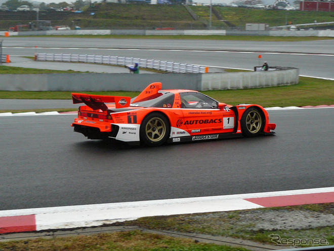 【SUPER GT 第9戦】予選…REAL NSX が初のポール