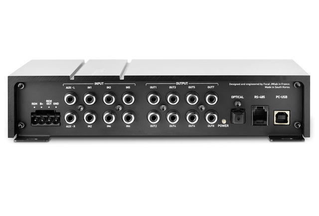 「イコライザー」を搭載した「プロセッサー」の一例（フォーカル・FSP-8）。