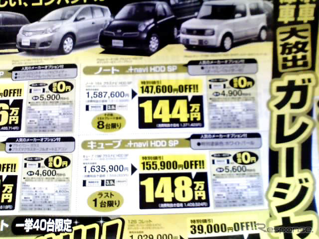 【値引き情報】セダンか、ハッチバックか、軽自動車か？