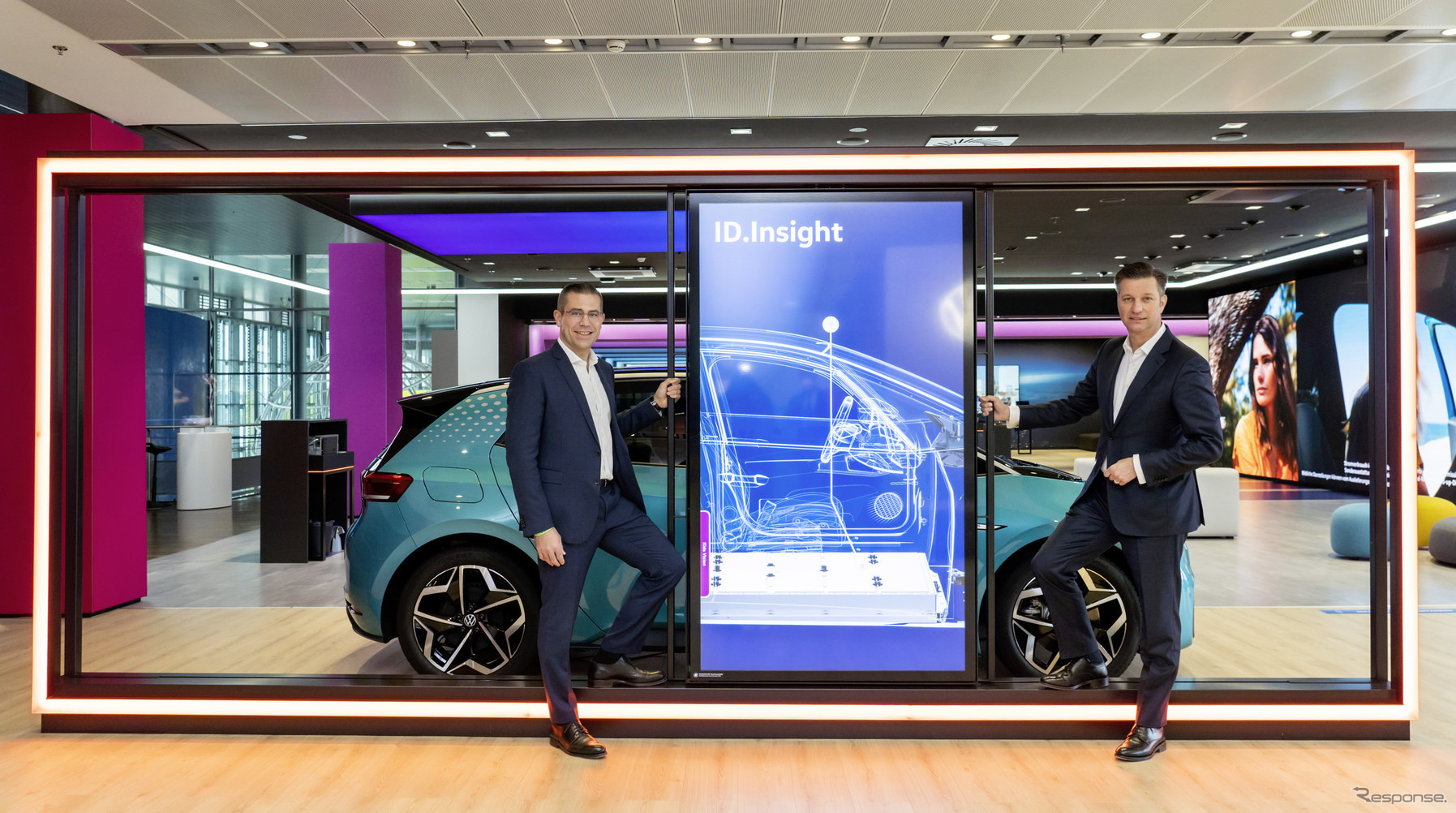 EV向けバッテリーで戦略的提携を締結したユミコア社とVWグループの首脳