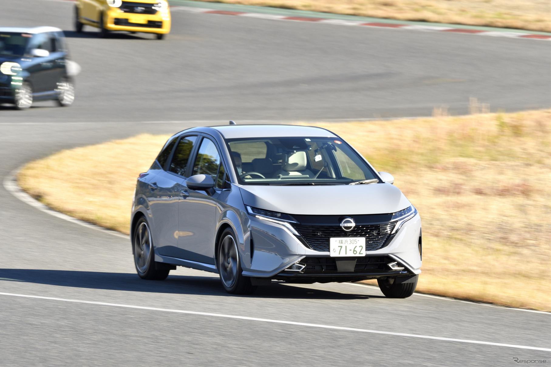 日産ノート（日本カーオブザイヤー10ベスト試乗会）