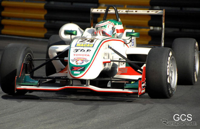 【F3マカオGP】国本京佑、やった！　日本人ウィナー2人目