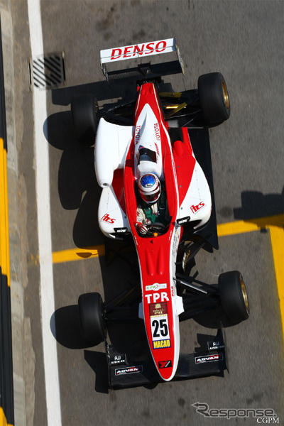 【F3マカオGP】国本京佑、やった！　日本人ウィナー2人目