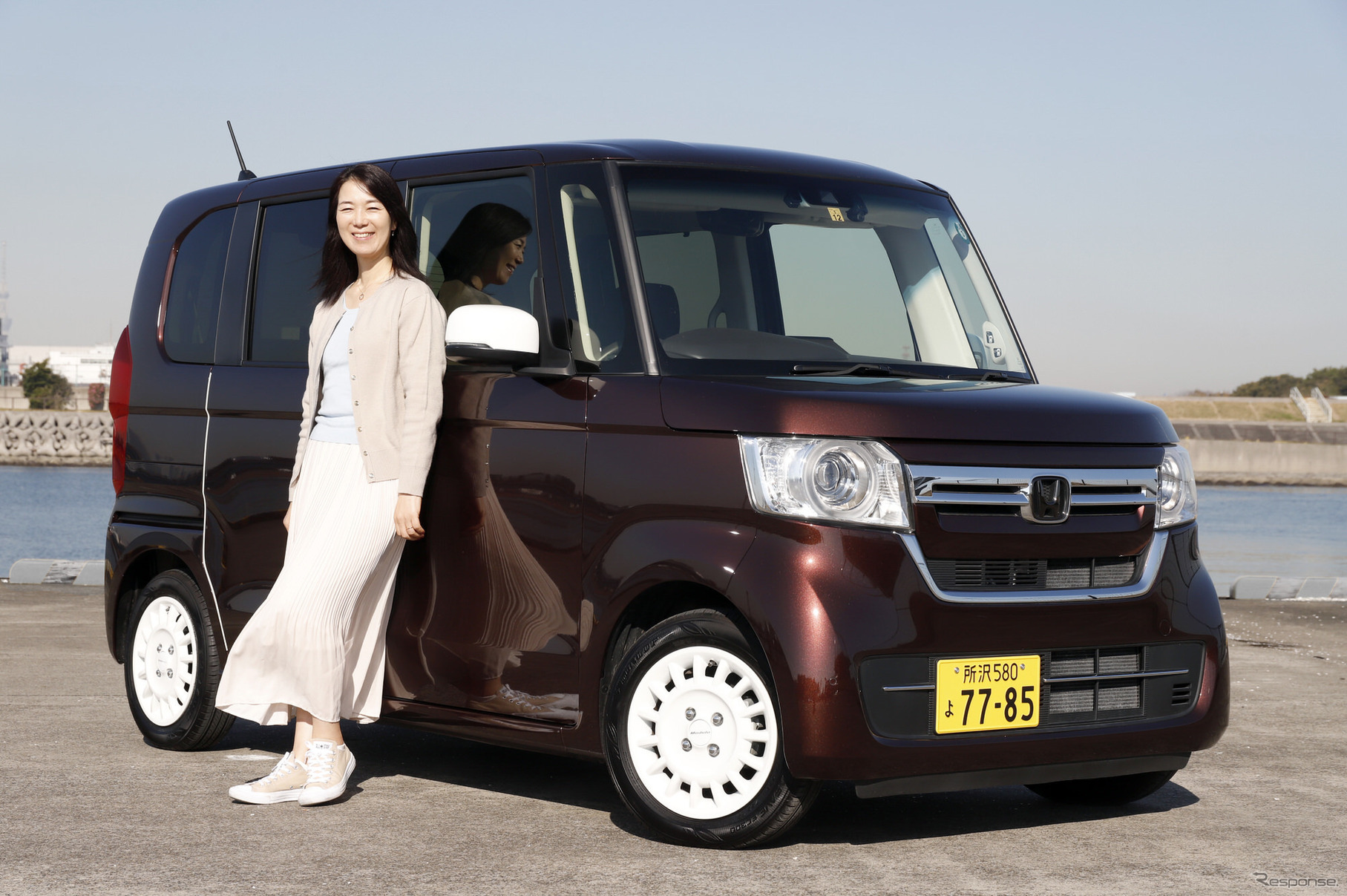 Honda N-BOXとまるも亜希子氏