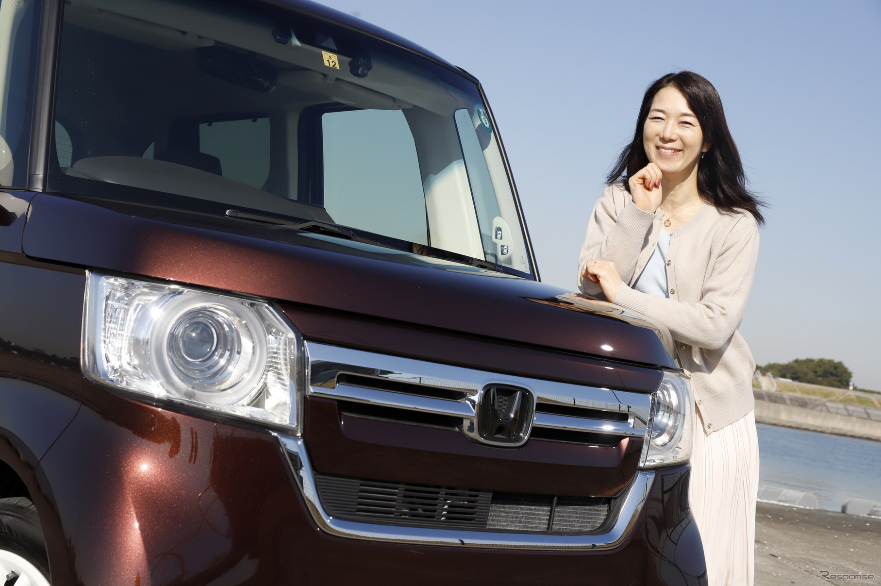 Honda N-BOXとまるも亜希子氏