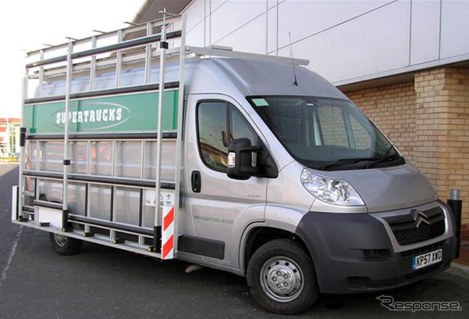 世界のはたらくじどうしゃ写真蔵…勤労感謝の日　しあわせデリバリー