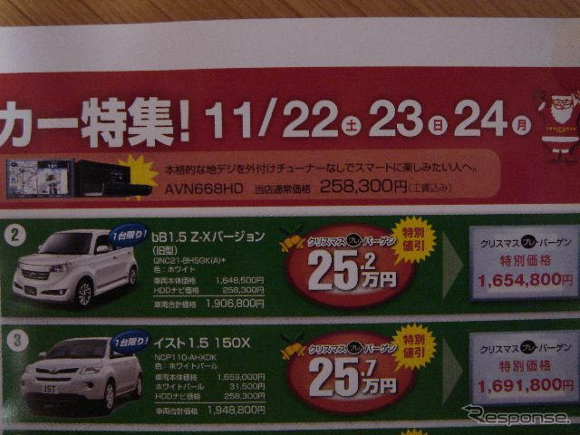 【未曾有の値引き情報】このプライスでコンパクトカーを購入できる!!