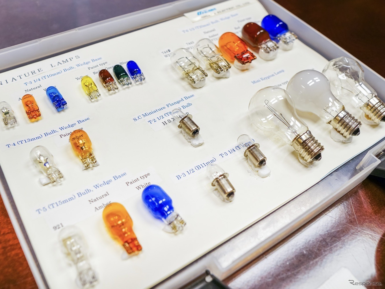 大井川電機の自動車電球