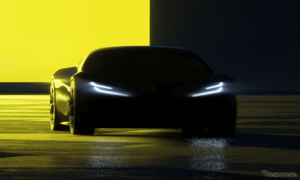 ロータスカーズが開発中の電動モデル。2026年に登場する「タイプ135」というコードネームのEVスポーツカーと見られる