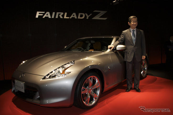 【日産 フェアレディZ 新型発表】志賀COO、国内は年度内に6000台