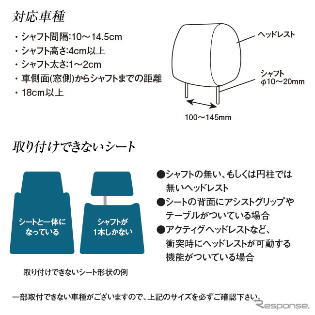 折り畳み式車載用スーツハンガー K-CRZT01