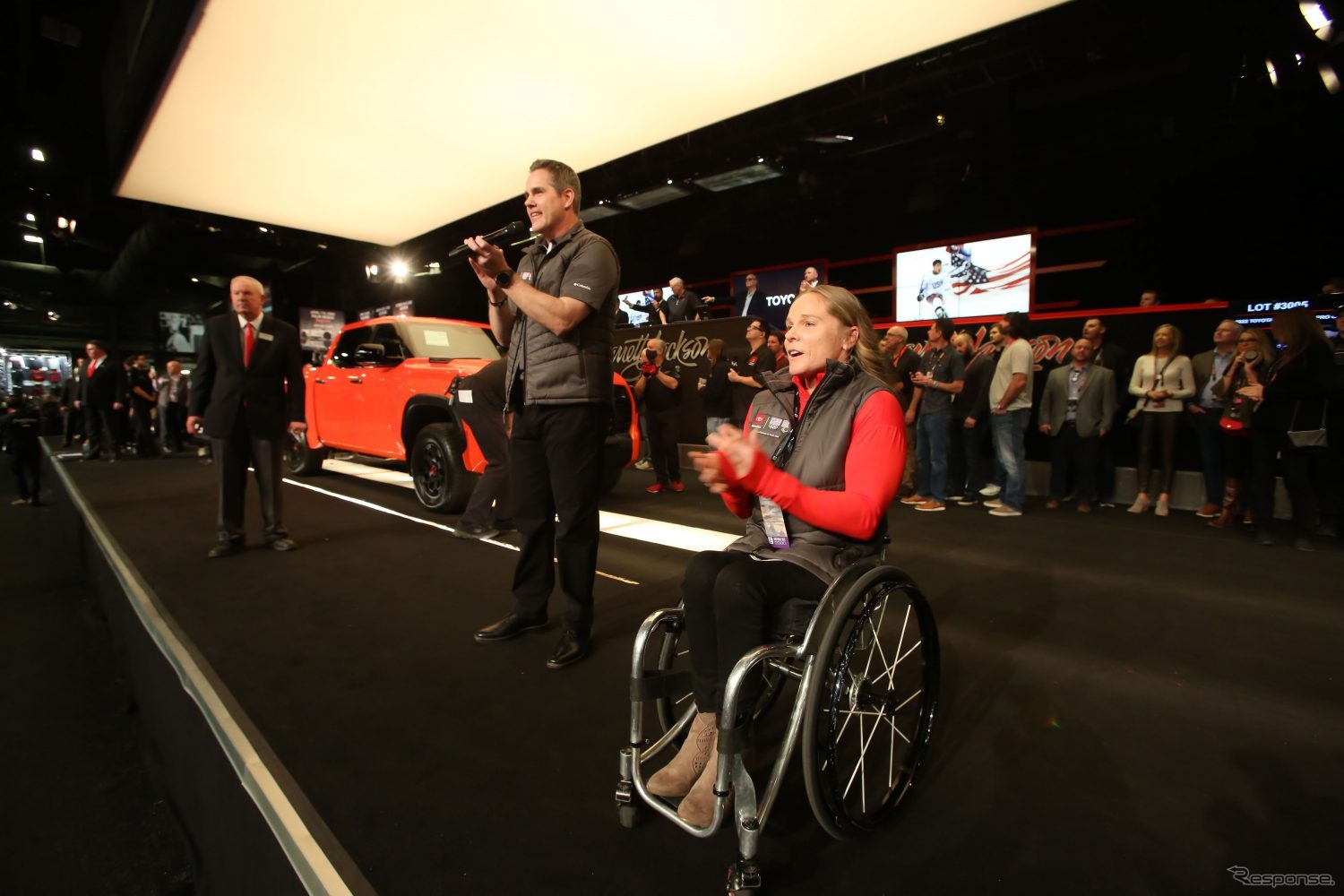 トヨタ・タンドラ 新型の「TRDプロ」量産第一号車オークション