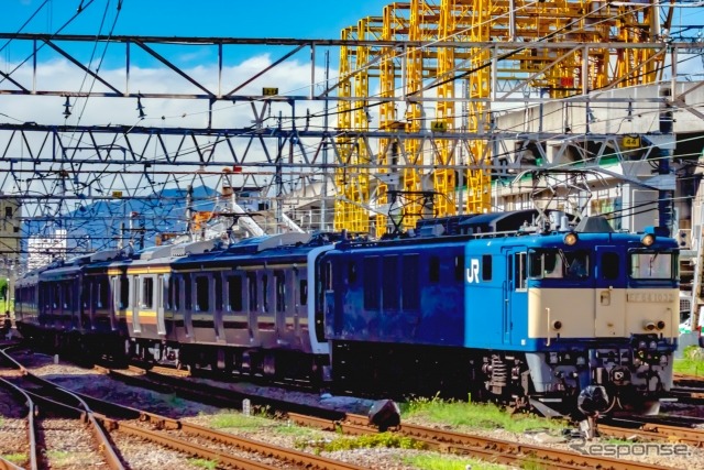E131系600番台（新製回送）