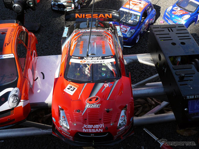 【NISMOフェスティバル08】京商ラジコンカー対決にレスポンス参戦！